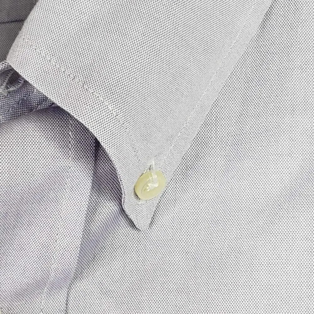 Polo Ralph Lauren Shirt Oxford Mens XL 17.5 Solid Blue LS Button Down